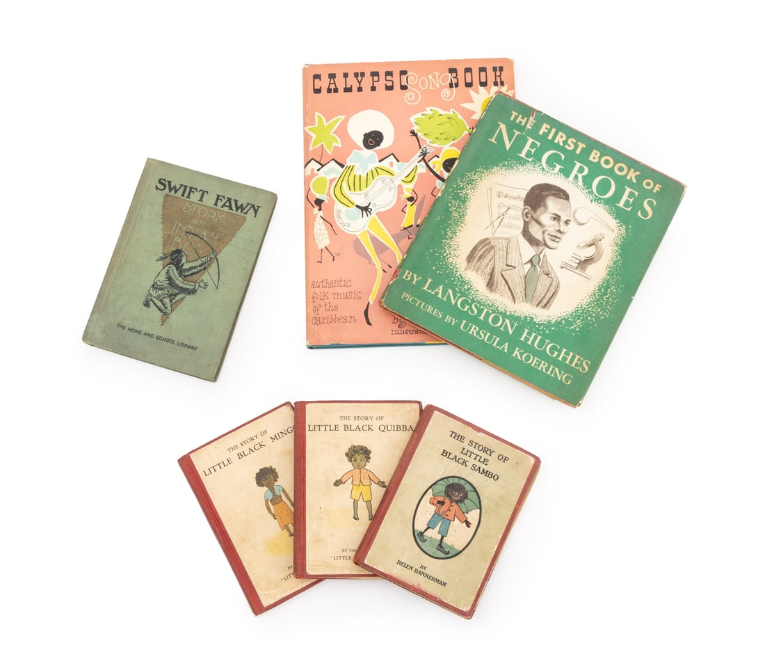 Historical Children's Books, 6: Collection of Six Historical Children's Books, comprising: "The Story of Little Black Sambo", Bannerman, Helen, "The Story of Little Black Quibba", Bannerman, Helen, "The Story of Little Black Mingo",