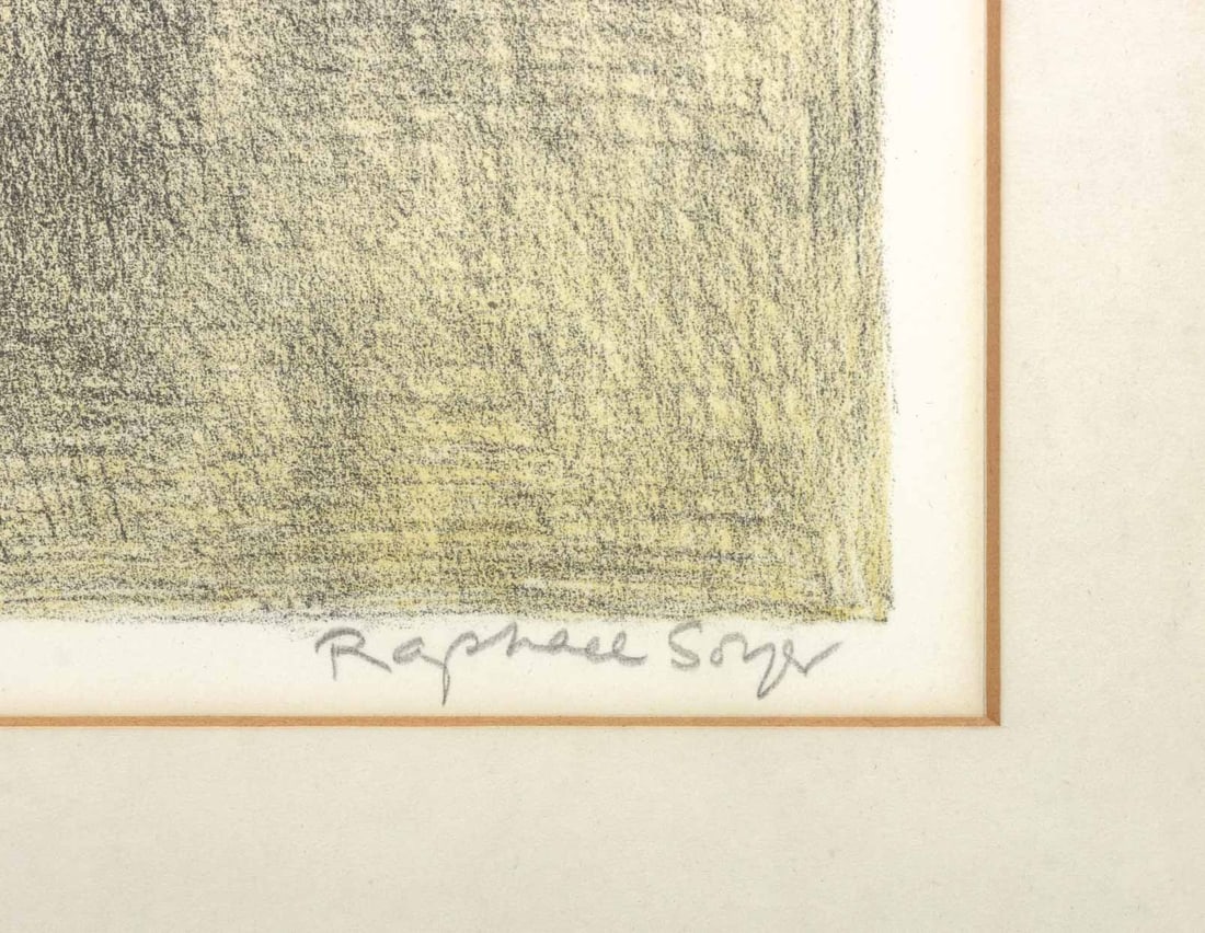 Raphael Soyer Untitled Lithograph - 5