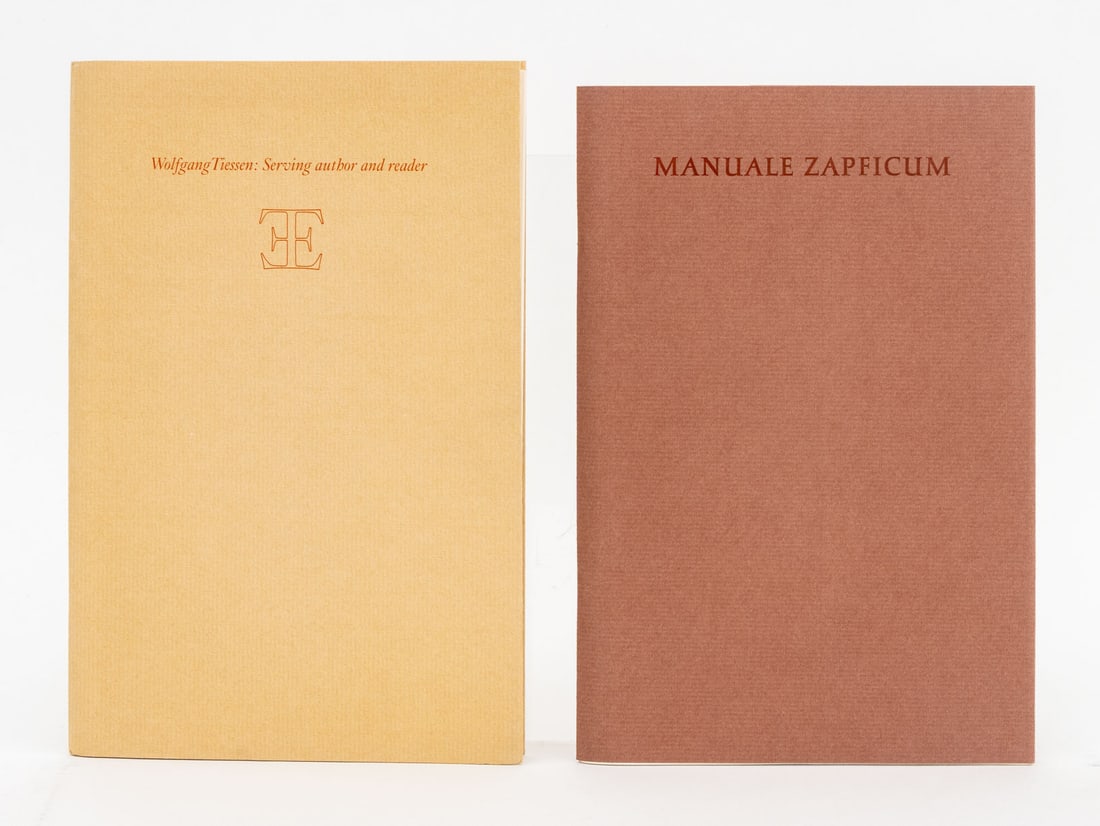 Signed, etc. Typophile Monographs Pamphlets, 7 - 4