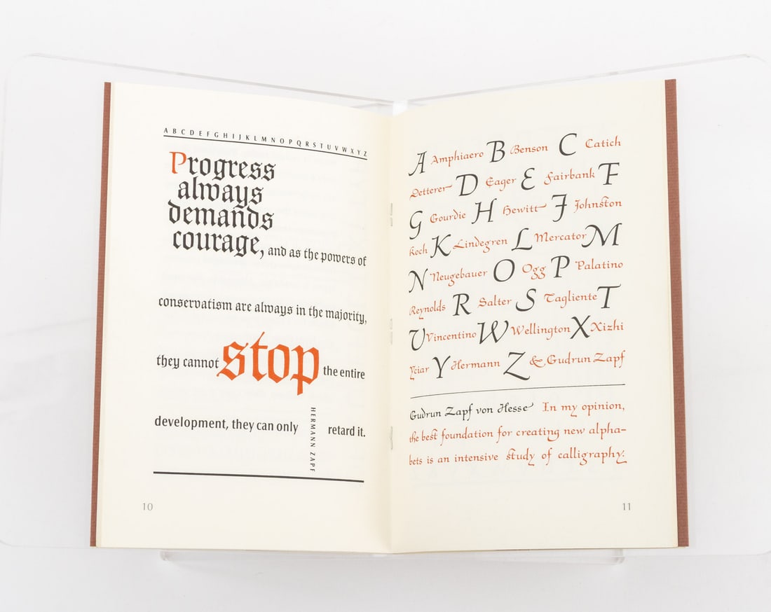 Signed, etc. Typophile Monographs Pamphlets, 7 - 9