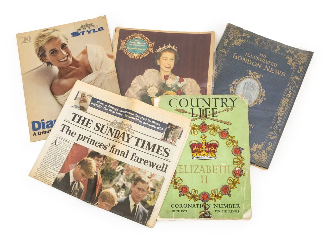 Books and Ephemera on Coronations and Royalty, 5 (1 of 10)