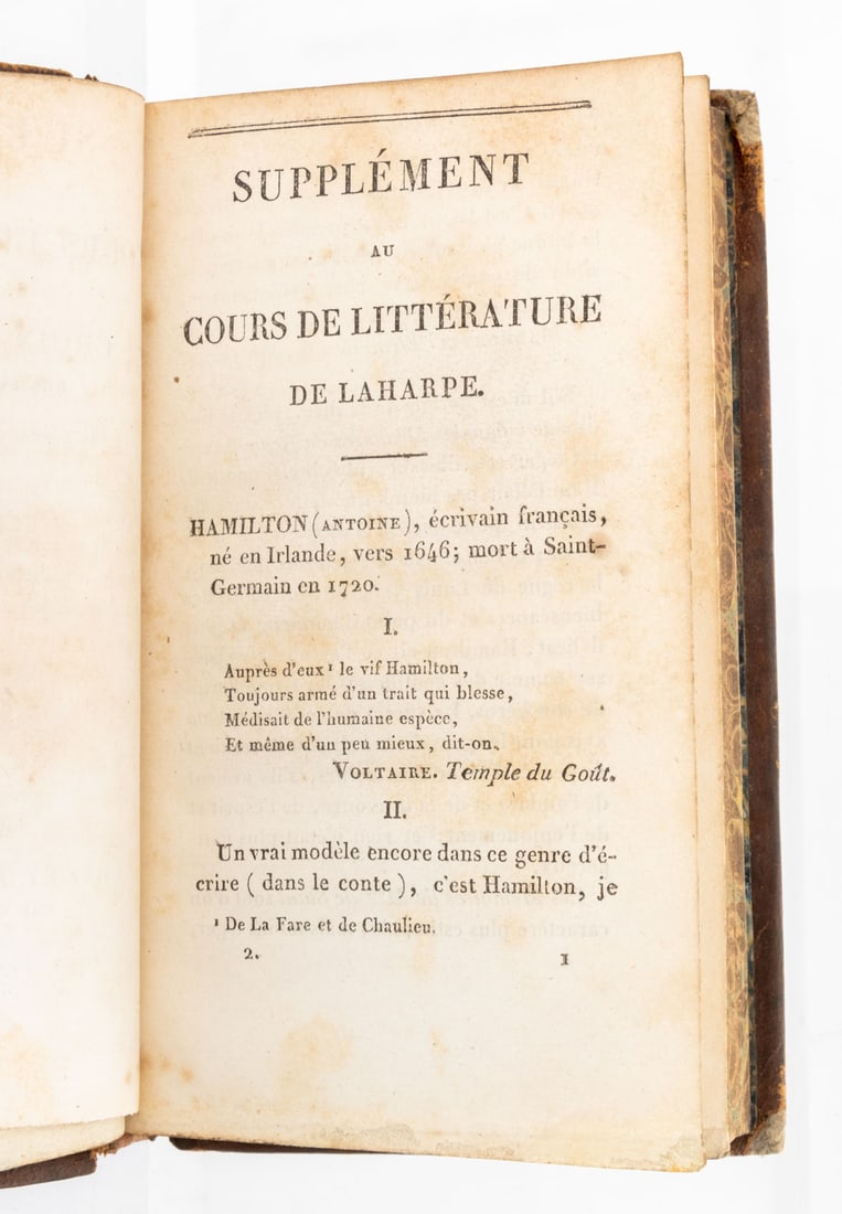 Antiquarian French Literature Books, 13 - 10