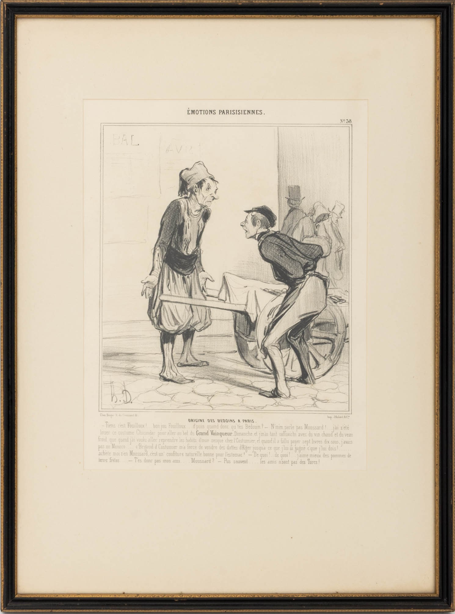 Honore Daumier Satirical Lithographs, 4 - 2