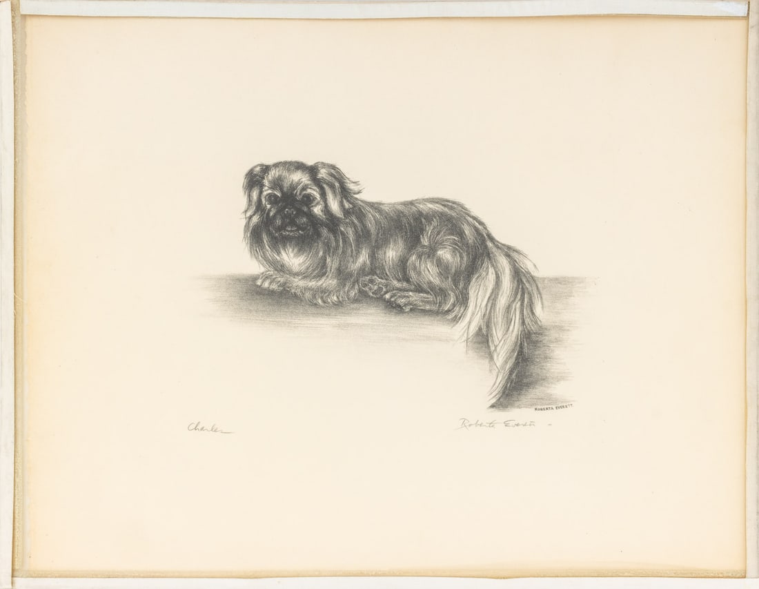 Roberta Everett "Charles" Lithograph