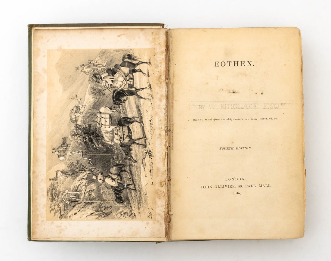 Alexander William Kinglake "Eothen", 1845 - 3