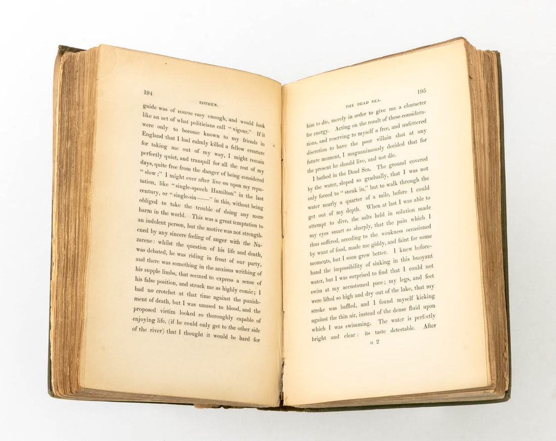 Alexander William Kinglake "Eothen", 1845 - 6