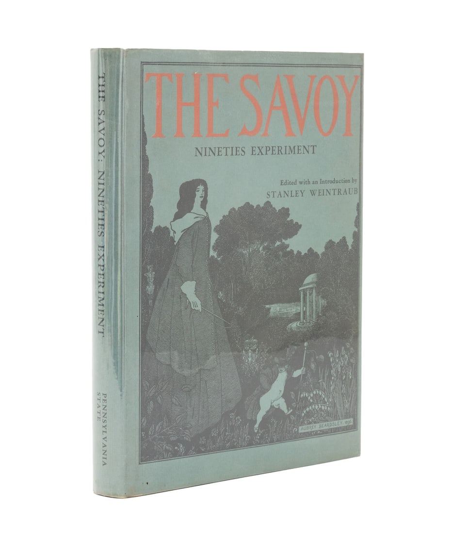 "The Savoy: Nineties Experiment", 1966: Illus.: Beardsley, Aubrey, ed.: Weintraub, Stanley, "The Savoy: Nineties Experiment", University Park and London: The Pennsylvania State University Press, 1966, contributors include Bernard Shaw, Max