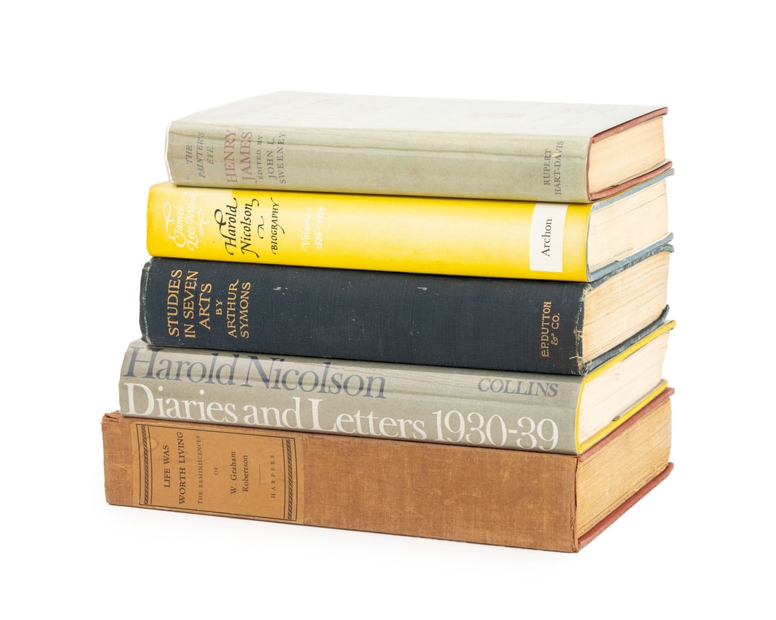 Biographies and History Books, 5: Collection of Five Biographies and History Books, comprising: "Harold Nicolson, Volume 1 1886-1929", Lees-Milne, James, "Harold Nicolson: Diaries and Letters 1930-39", ed.: Nicolson, Nigel, "Studies