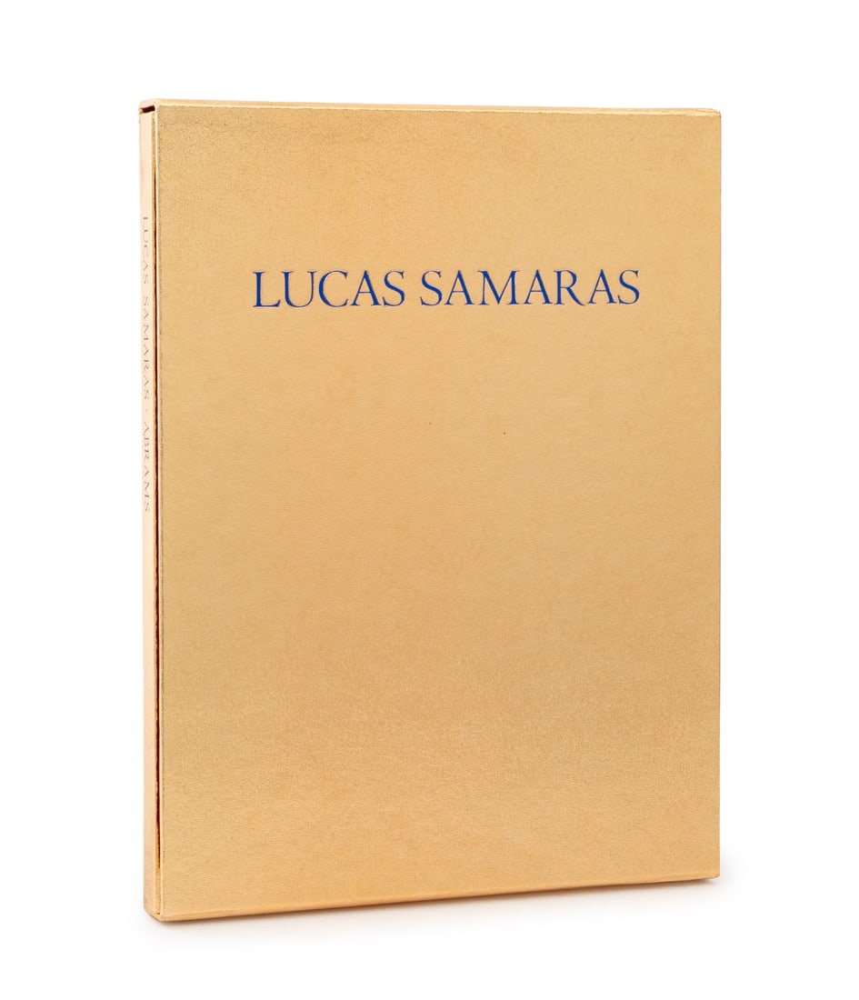 Lucas Samaras "Sketches, Drawings, Doodles, ...": Samaras, Lucas, ed.: Glen, Constance and Jack, "Sketches, Drawings, Doodles, and Plans", New York: Harry N. Abrams, 1987, facsimile sketchbook with text insert letterpress printed at Meriden-Stinehour