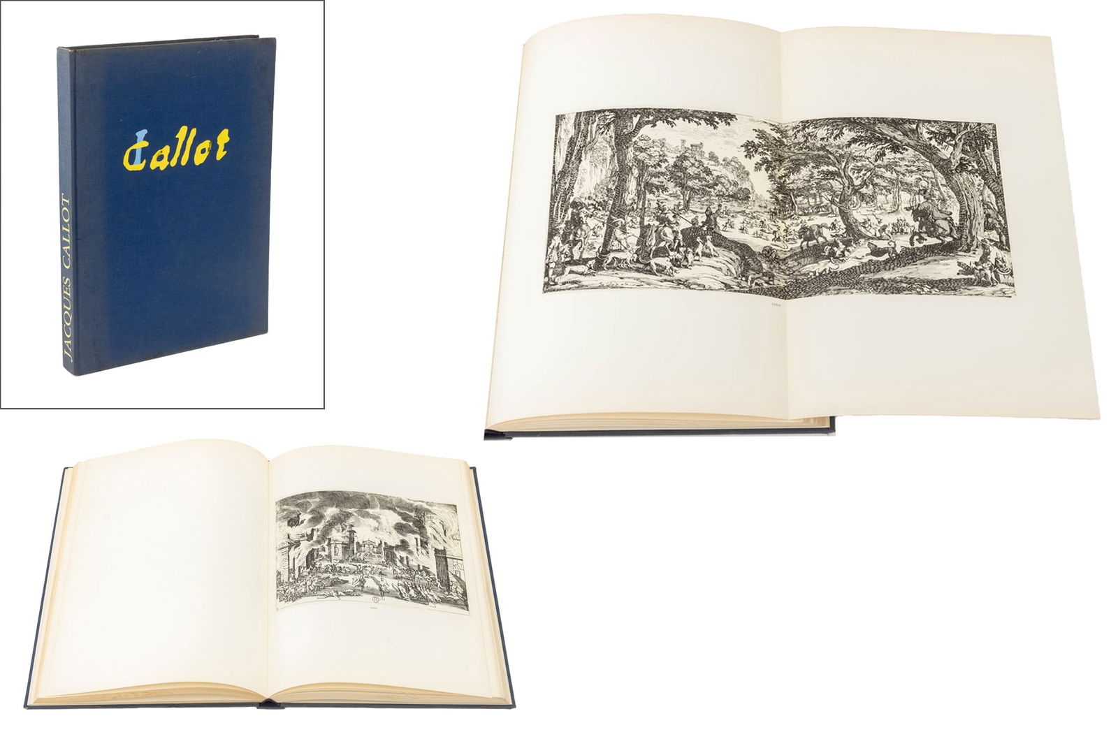 Jacques Callot "Incisioni", 1971: Callot, Jacques, "Incisioni", Florence, Italy: La Nuova Italia, 1971. 17.25" L x 12.75" W x 1.5" D. Provenance: From the Estate of Martin W. Hutner. Keywords: Artist, Printmaker, Draftsman, France, Fr