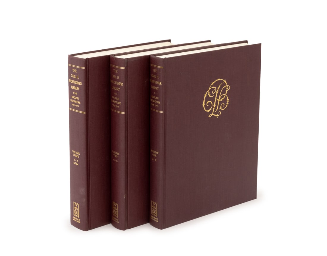 Carl H. Pforzheimer Library English Literature (1 of 8)