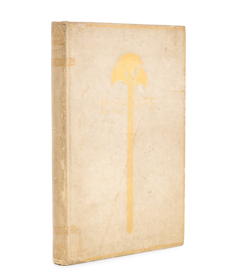 Martin Brimmer "Egypt", 1891: Brimmer, Martin. "Egypt: Three Essays on the History, Religion, and Art of Ancient Egypt. Cambridge, MA: Houghton, Mifflin and Co., 1891. 10.5" L x 7" W x 1 "D. Provenance: From the Estate of Martin