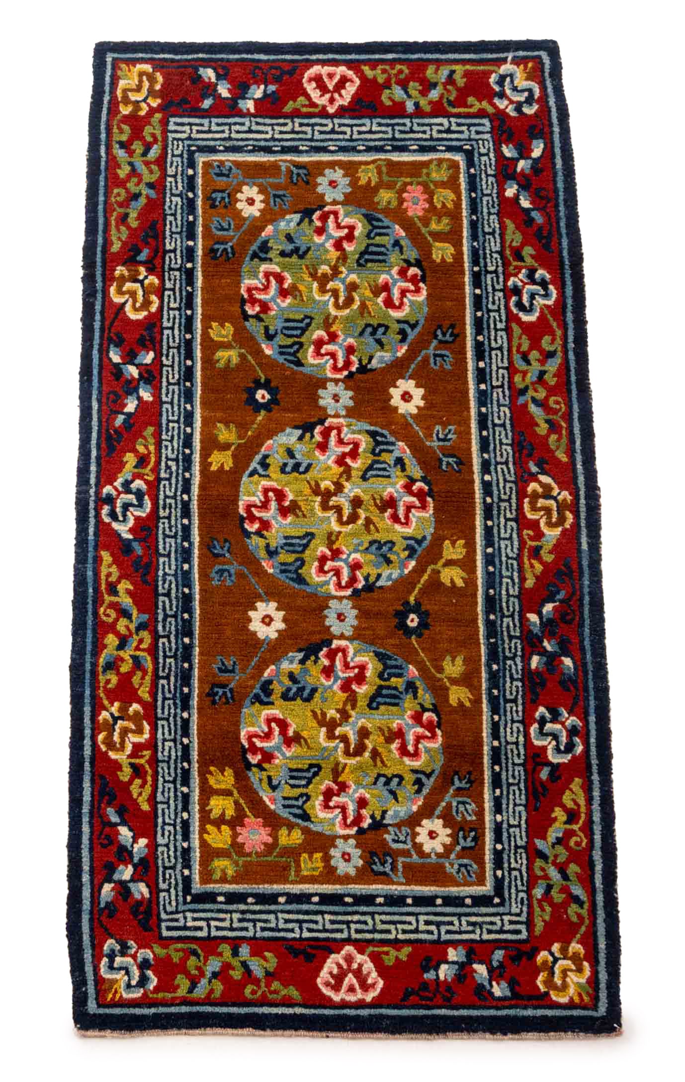 Tibetan Wool Khaden Rug, 4' 8" x 2' 3.5" (1 of 8)