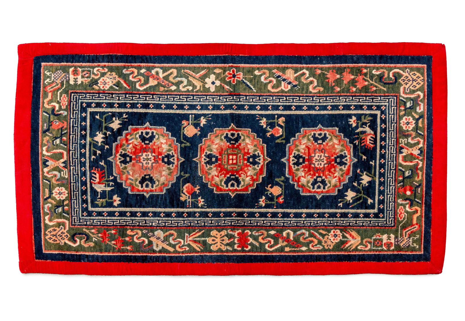 Tibetan Khaden Rug, 5' 1" x 2' 8" (1 of 6)