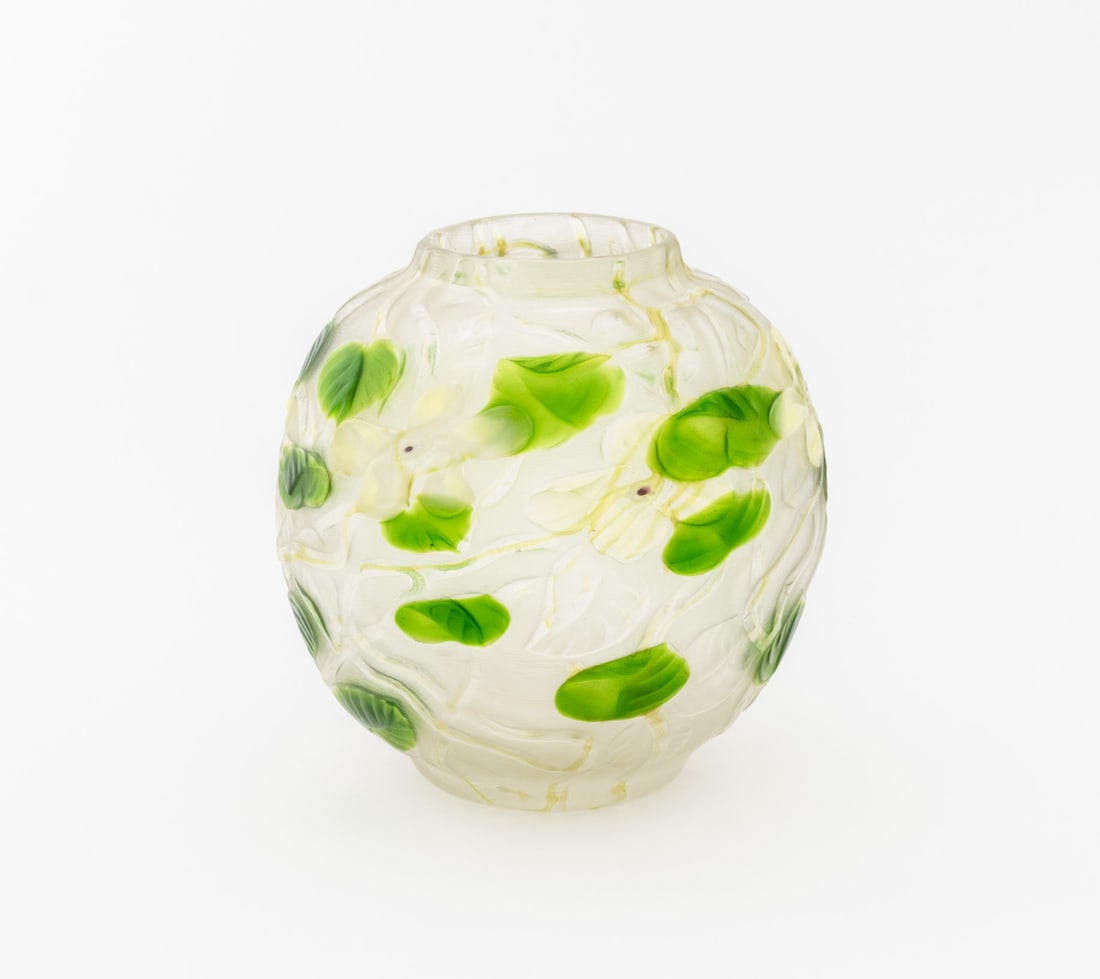 Tiffany Studios Cameo Millefiori Vase, 1908 - 2