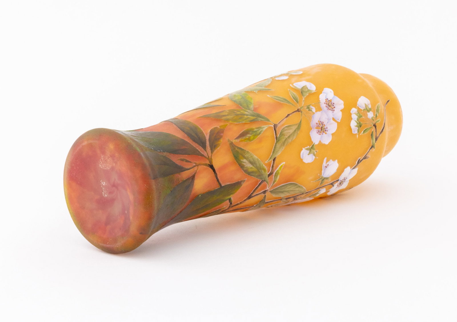 Daum Nancy Cameo and Enameled Glass Vase, ca. 1900 - 13