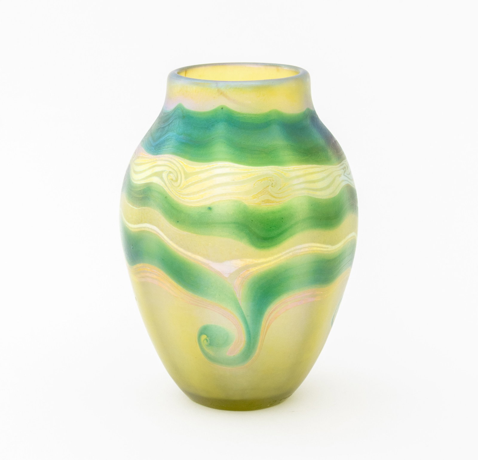 Tiffany Studios Blown Glass Vase, 1894 - 5