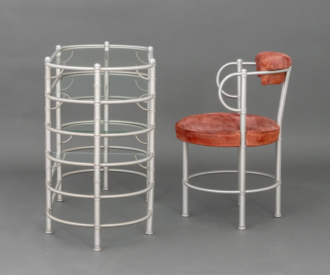 Warren McArthur Art Deco Vanity & Chair - 4