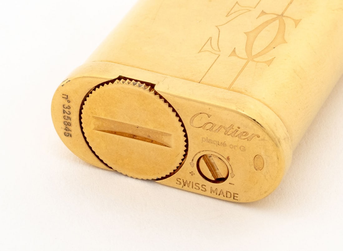 Cartier Gold Plate Lighter - 10