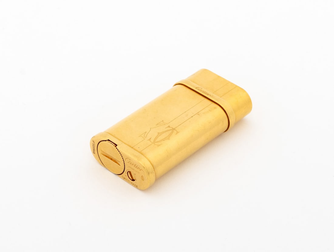 Cartier Gold Plate Lighter - 9