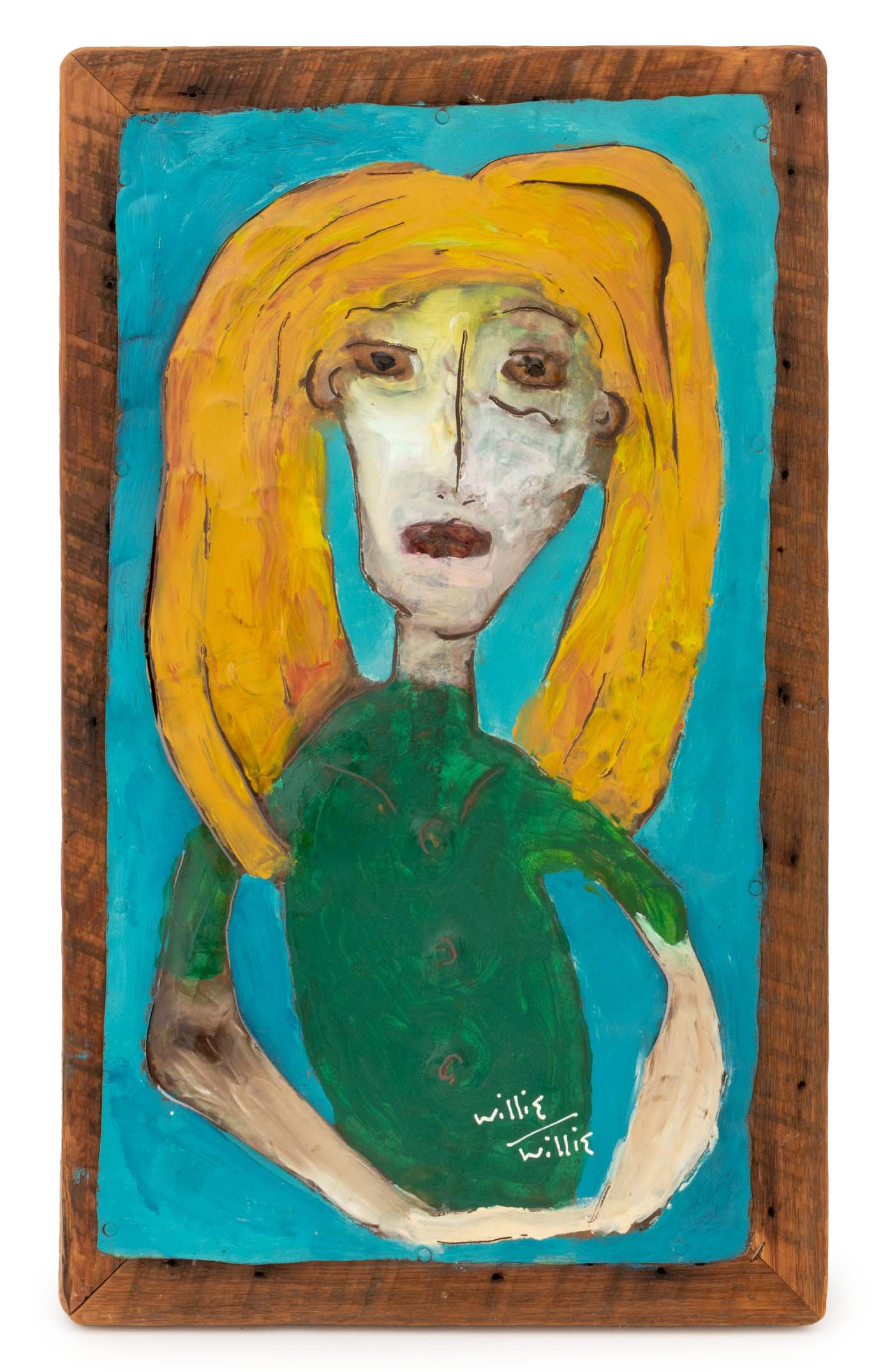 Willie Willie Portrait of a Woman Mixed Media (1 of 9)