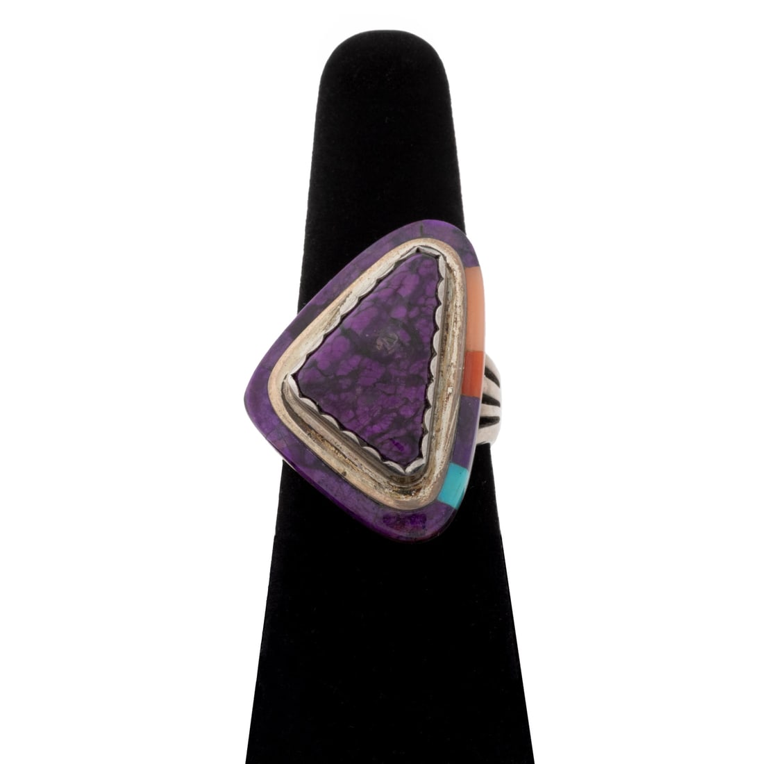 Victor Gabriel 925 Silver Sugilite Satellite Ring (1 of 10)