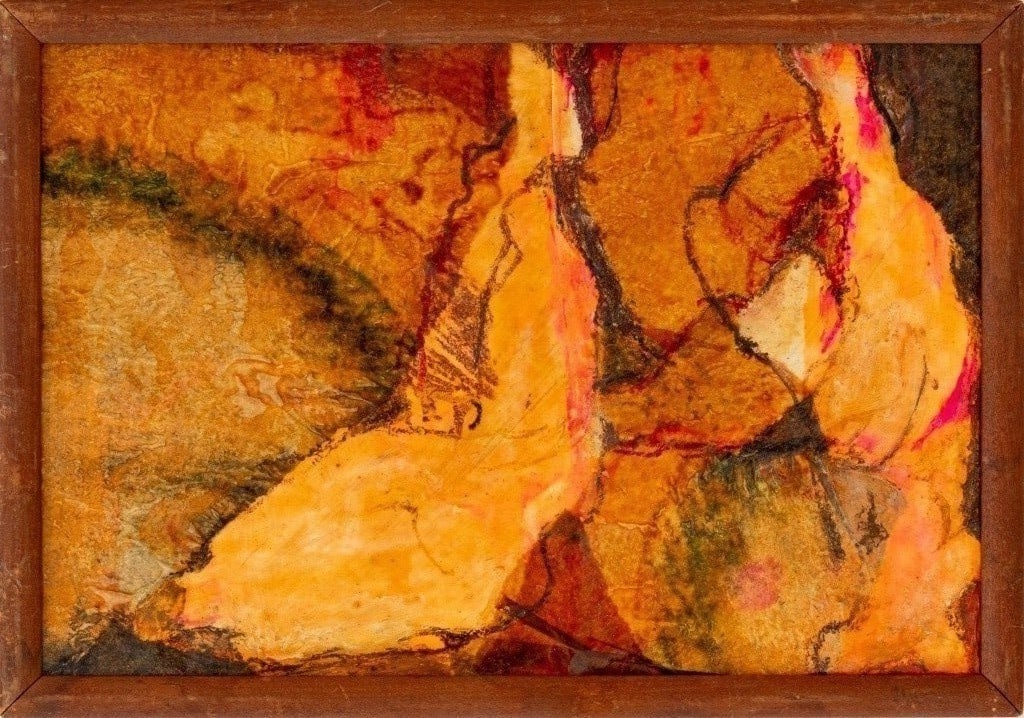 Elfi Schuselka Figural Composition Mixed Media (1 of 5)