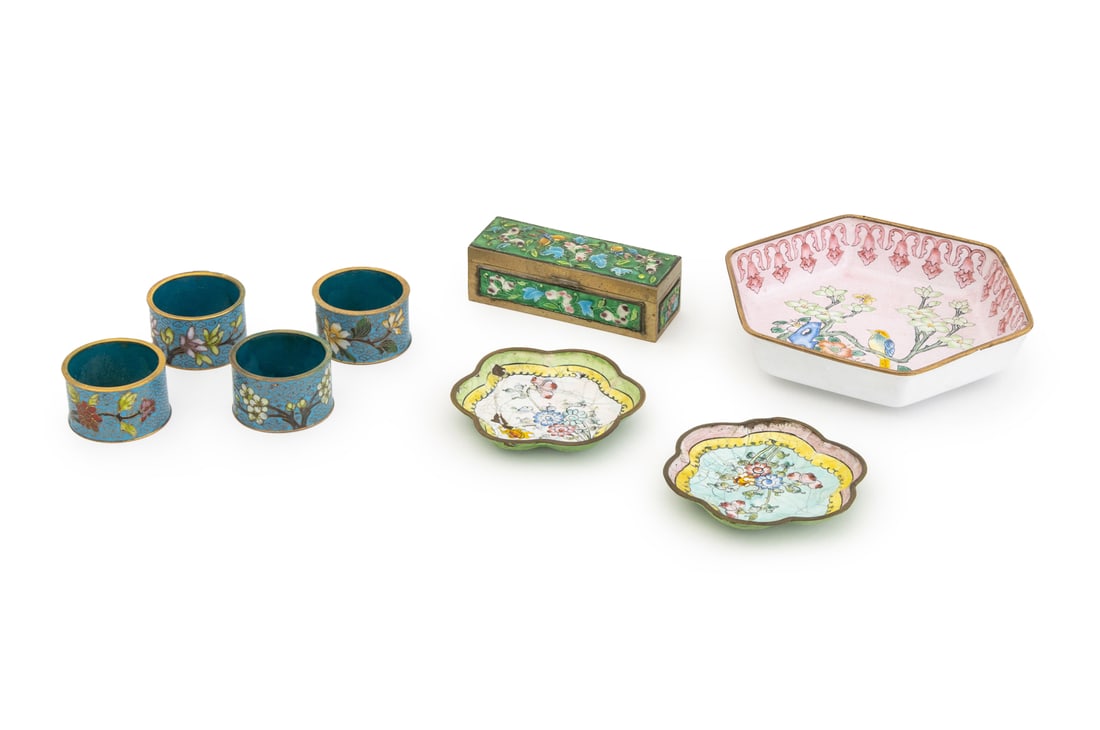 Chinese Polychrome Enamel Articles, 8 (1 of 16)