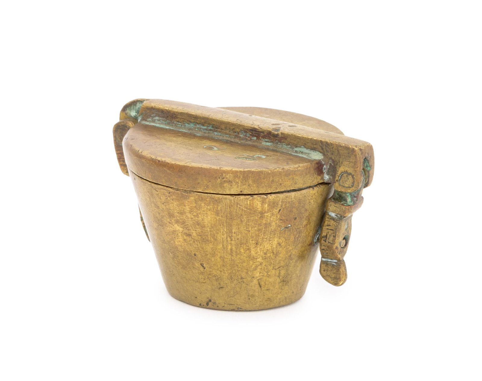 Victorian Bronze Graduated Troy Cup Weights, 6 (1 of 8)