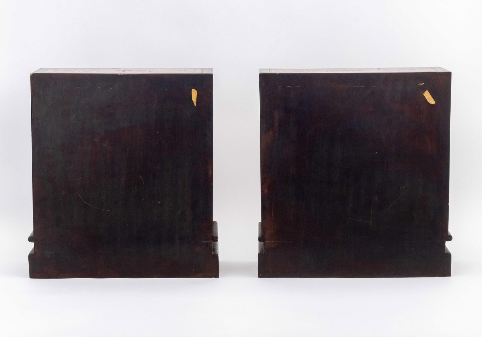 Chinese Lacquer Temple Cabinets, Pair - 11