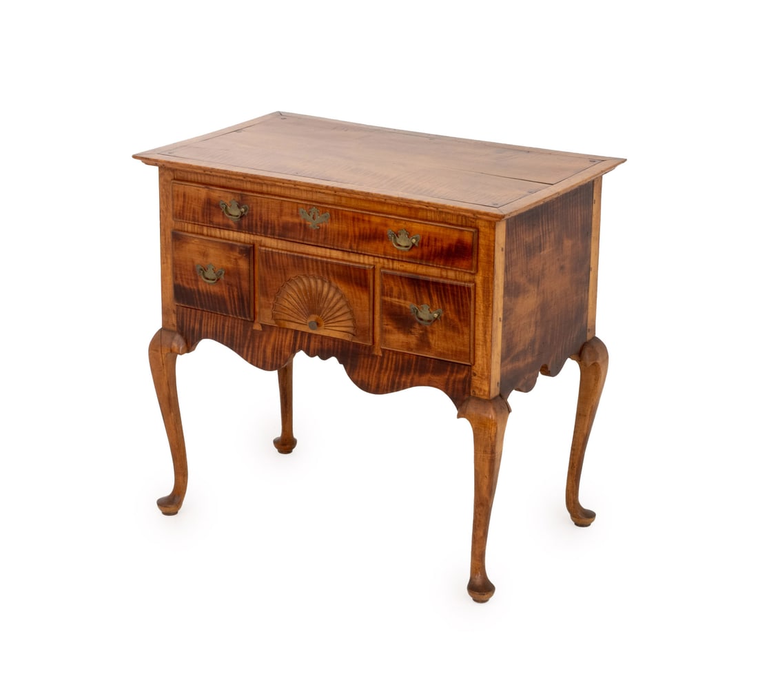 American Chippendale Maple Lowboy (1 of 9)