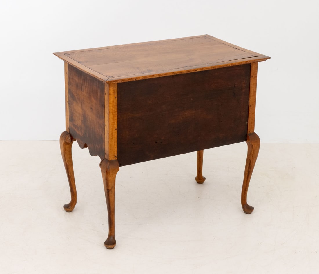 American Chippendale Maple Lowboy - 9
