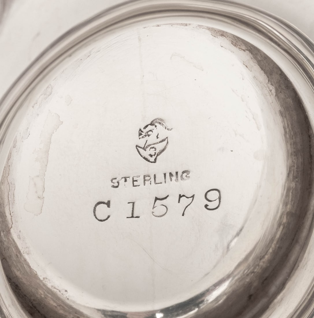 International Sterling Silver Tea Set, 3 Pcs. - 10