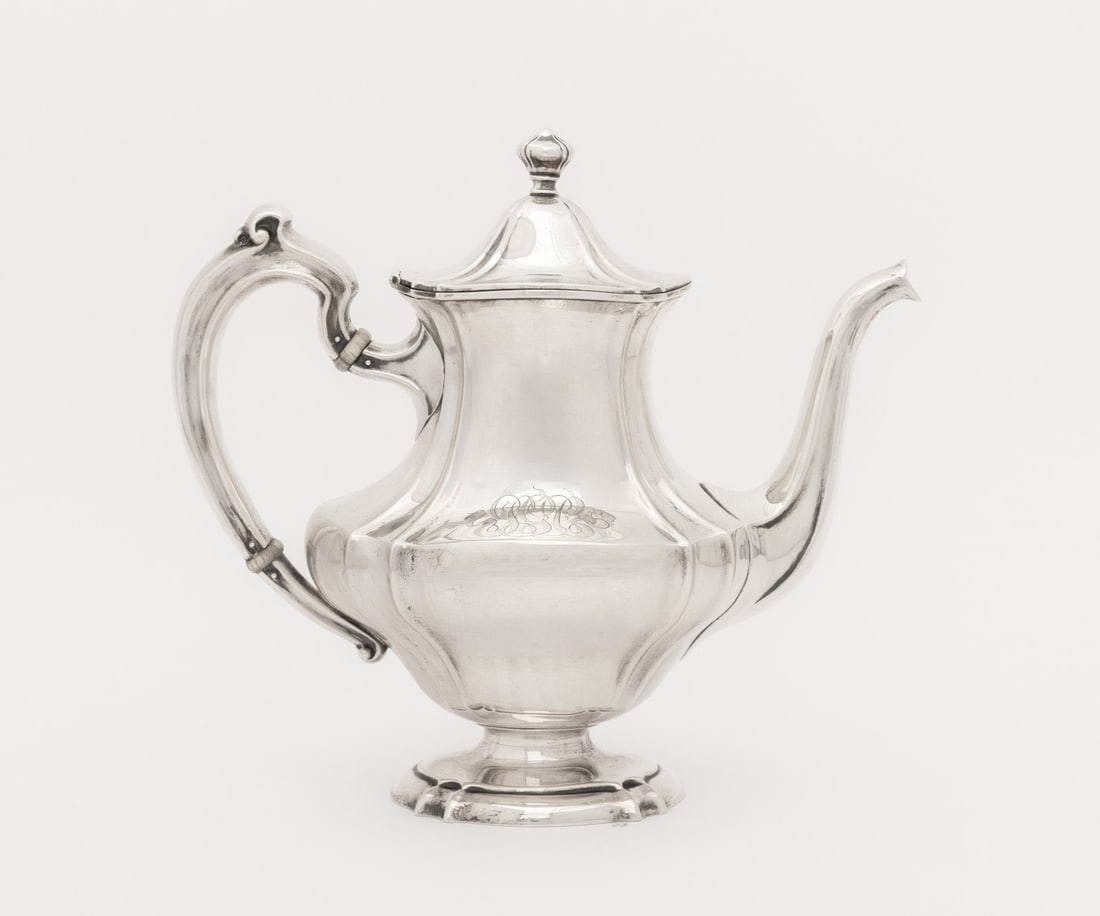 International Sterling Silver Tea Set, 3 Pcs. - 2