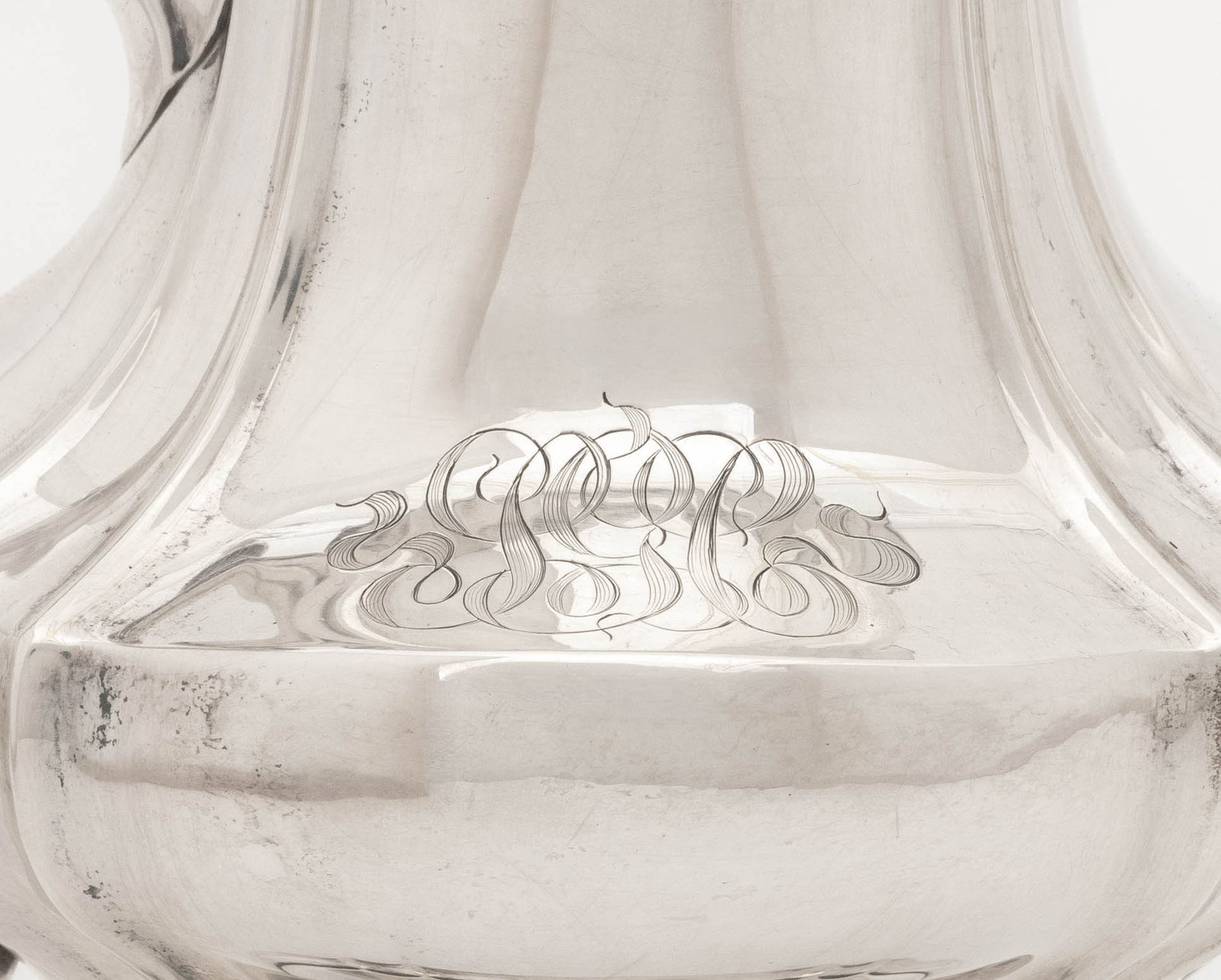 International Sterling Silver Tea Set, 3 Pcs. - 4