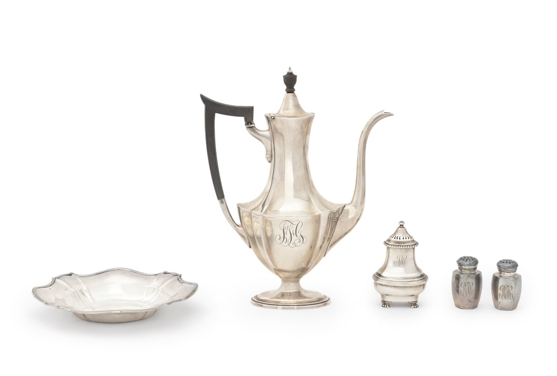 Gorham Sterling Silver Tableware, 5 Pcs. (1 of 12)