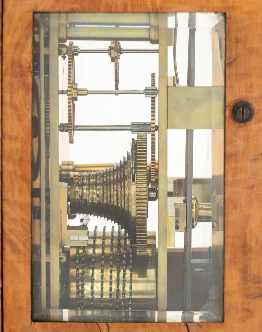 Georgian Walnut Fusee Bracket Clock - 6