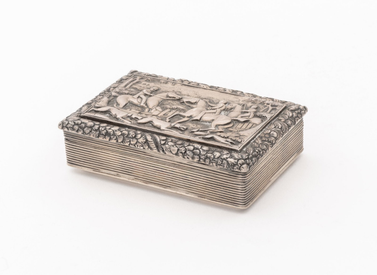 Georgian Sterling Silver Snuff Boxes, 2 - 11