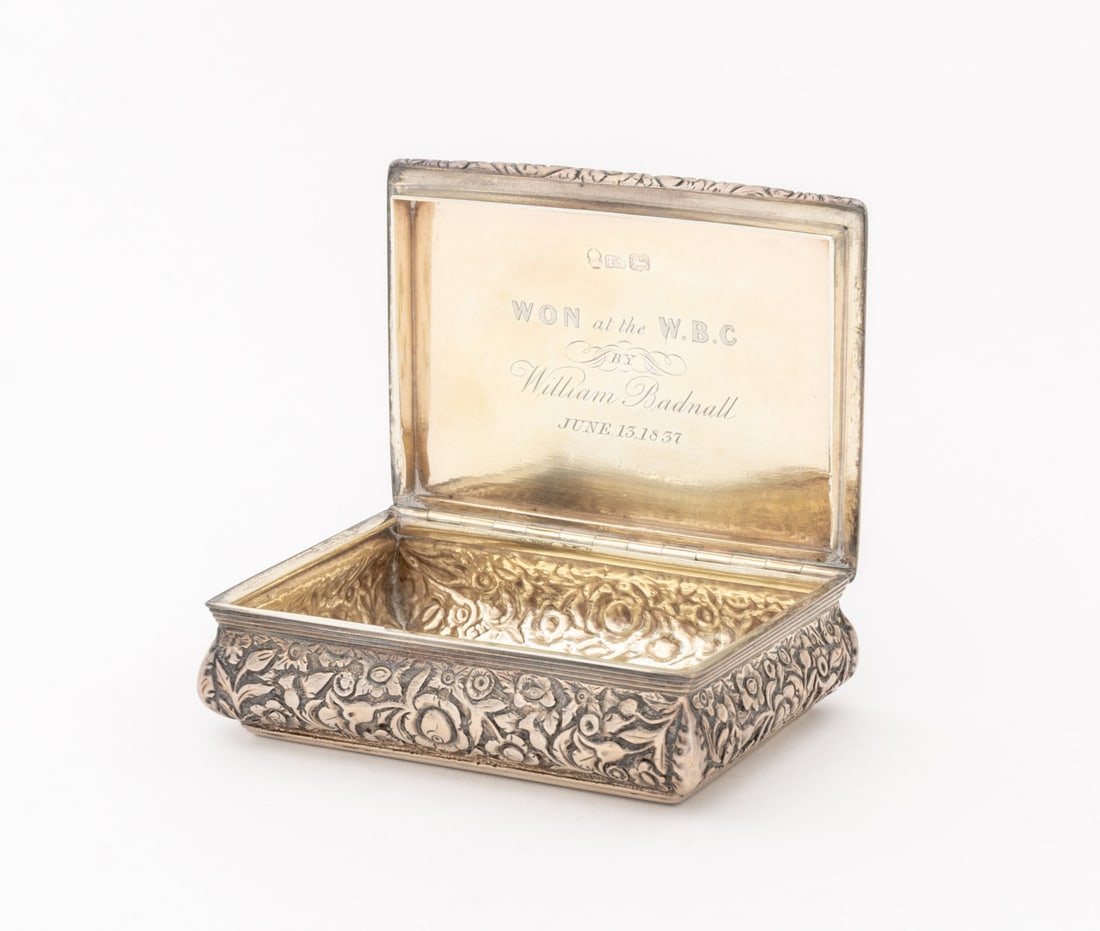Georgian Sterling Silver Snuff Boxes, 2 - 6