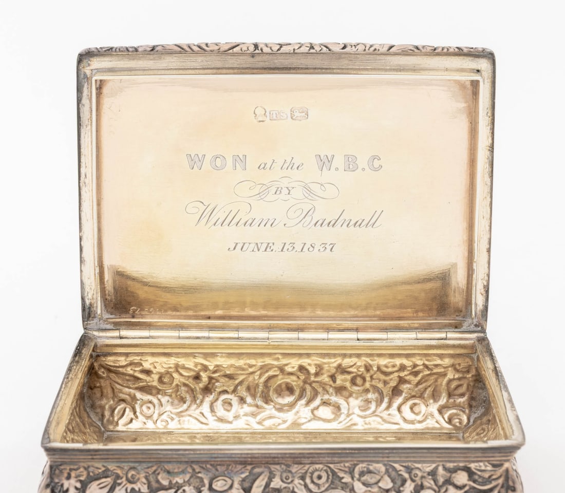 Georgian Sterling Silver Snuff Boxes, 2 - 7
