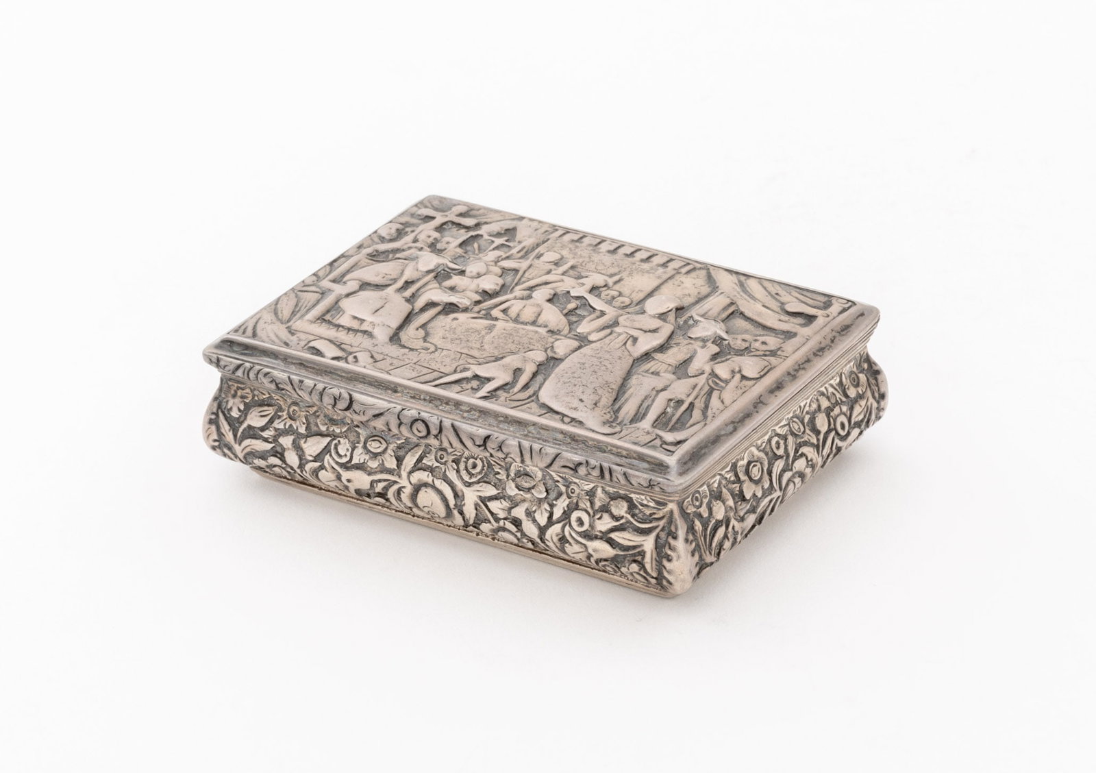 Georgian Sterling Silver Snuff Boxes, 2 - 8