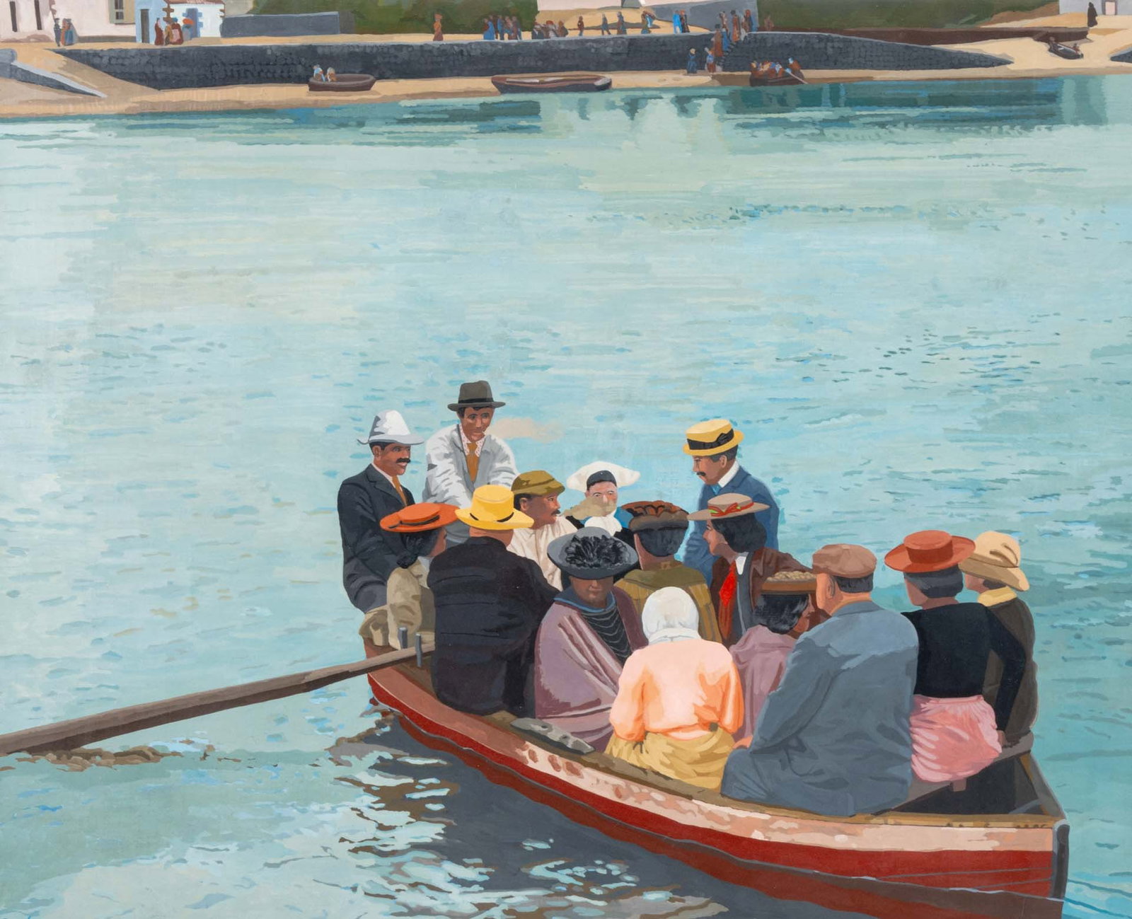 Antonio Segui "Otra Version" Oil, 1972 - 2
