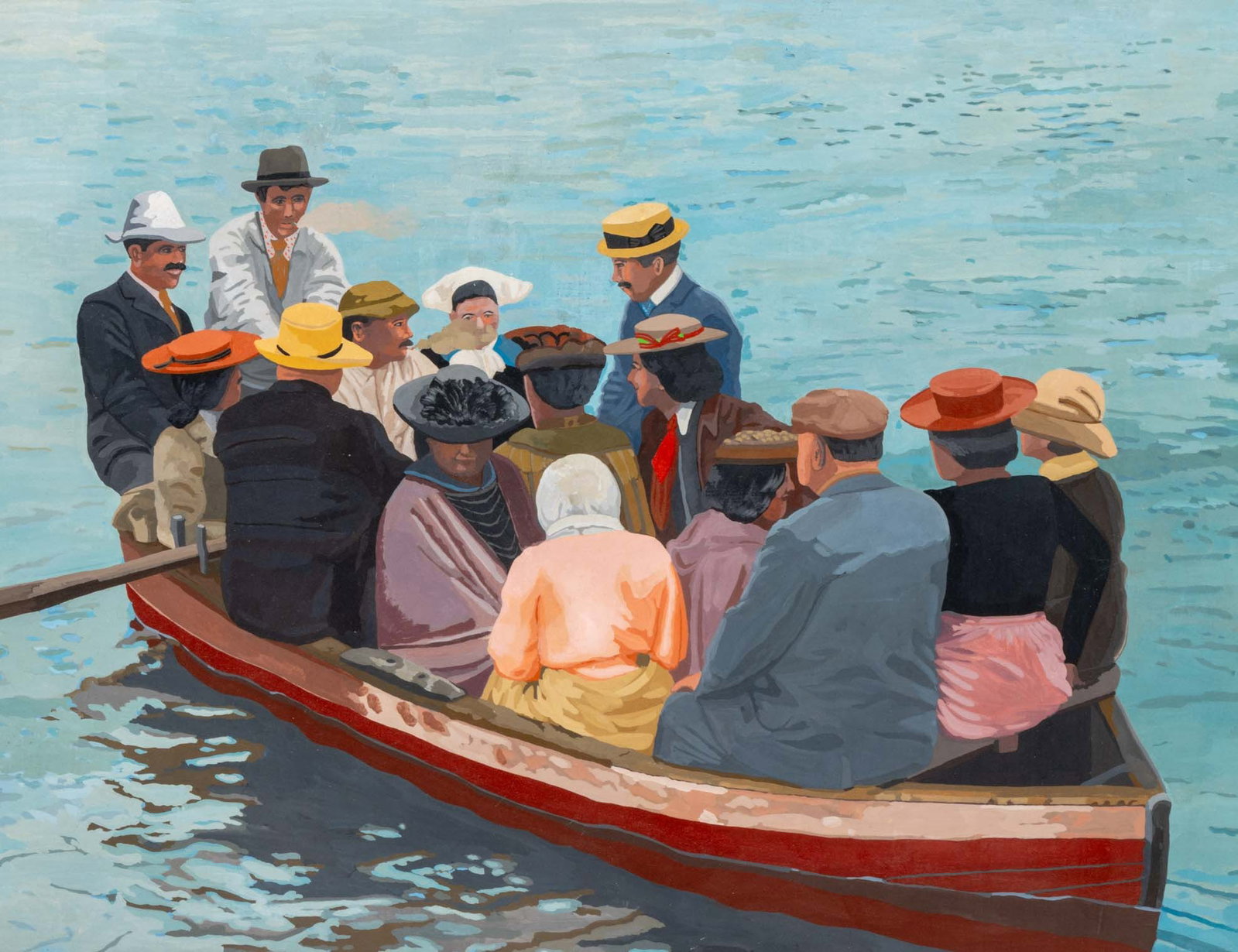 Antonio Segui "Otra Version" Oil, 1972 - 3