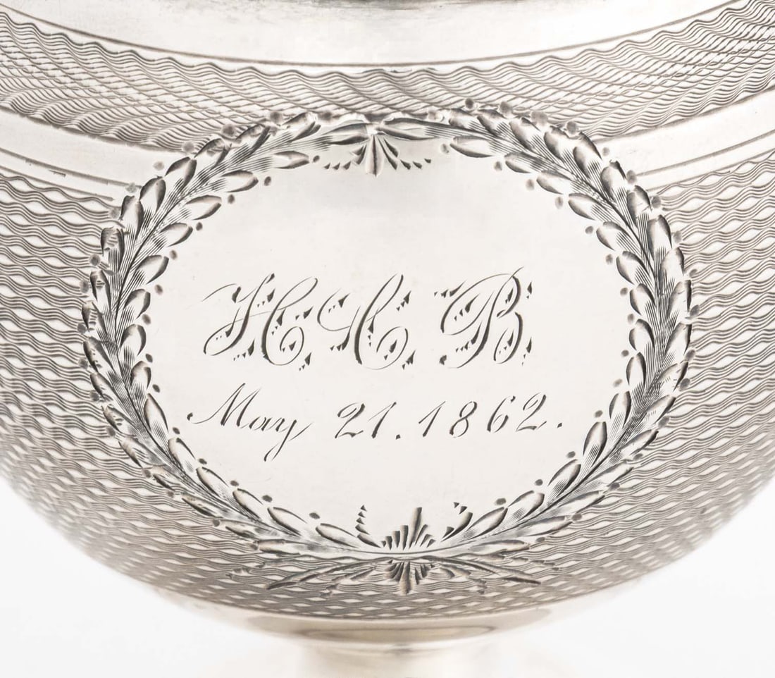 Peter L. Krider Silver Tableware, 2 Pcs. - 10