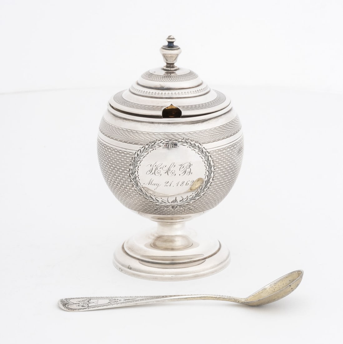 Peter L. Krider Silver Tableware, 2 Pcs. - 9