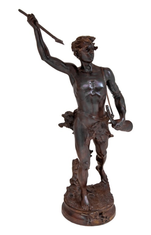 Adrien Gaudez "Acteon" Bronze Sculpture (1 of 7)