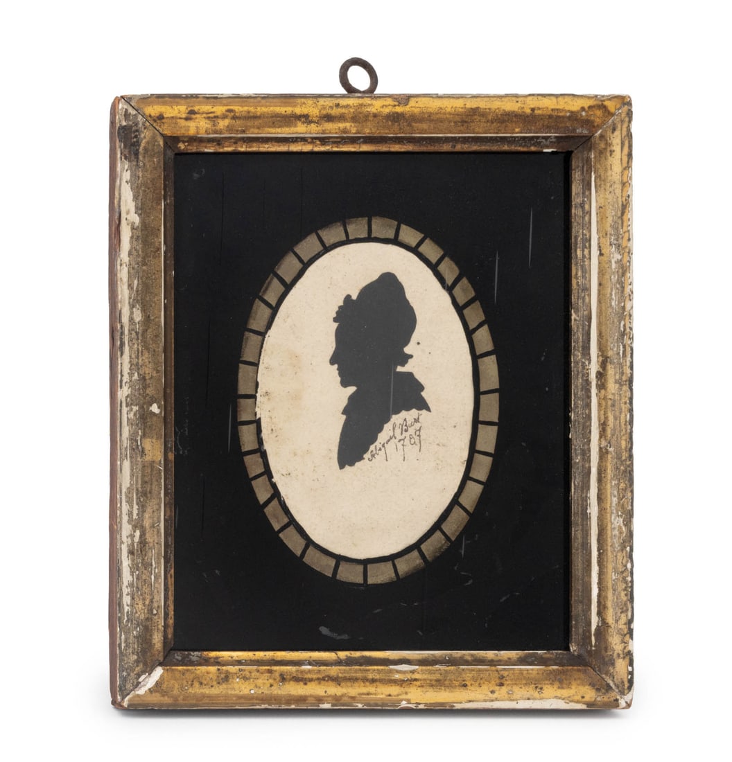 Abigail Burt Martha Washington Silhouette, 1787 (1 of 6)