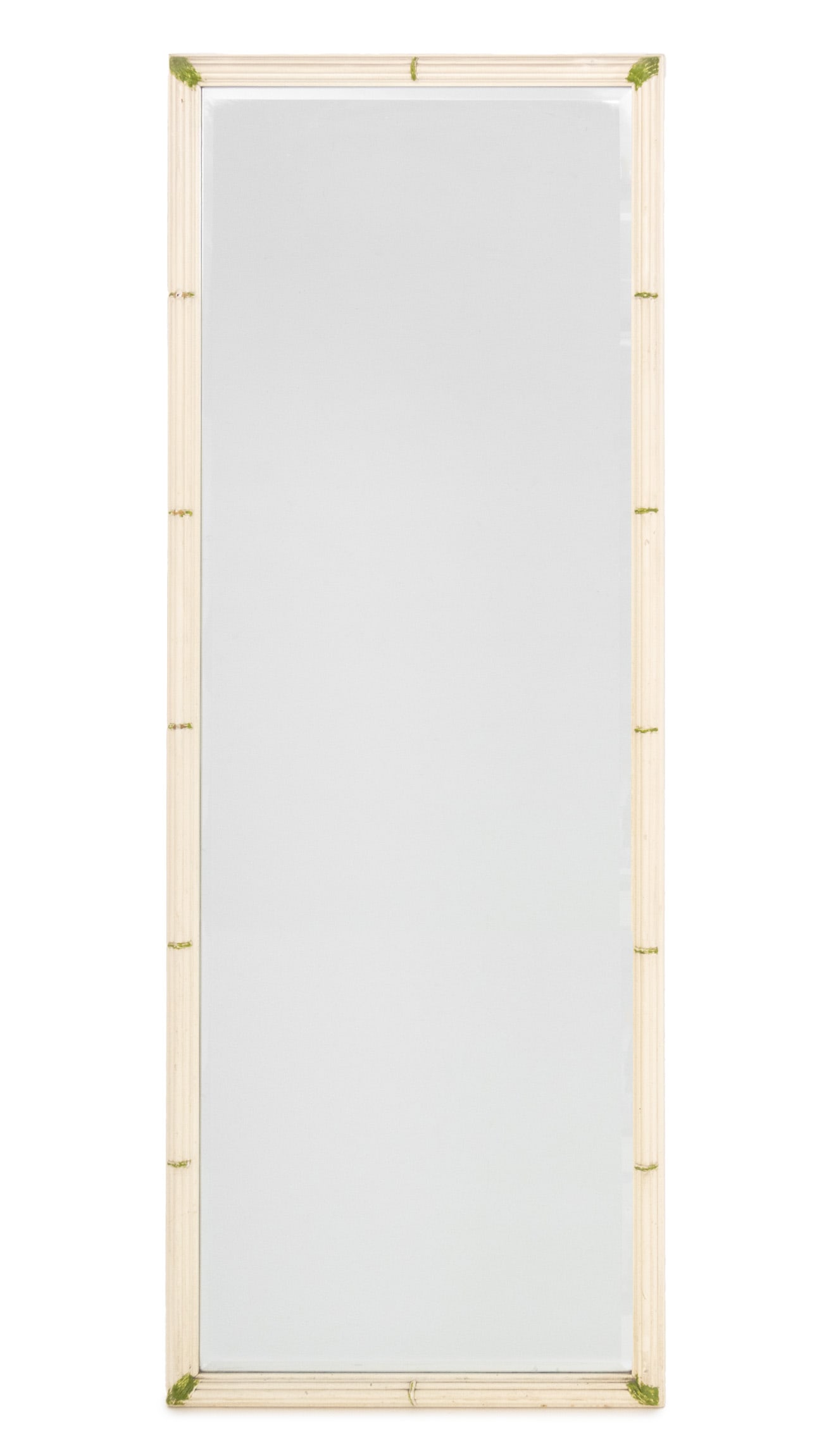 American Faux Bamboo Beveled Full-Length Mirror (1 of 8)