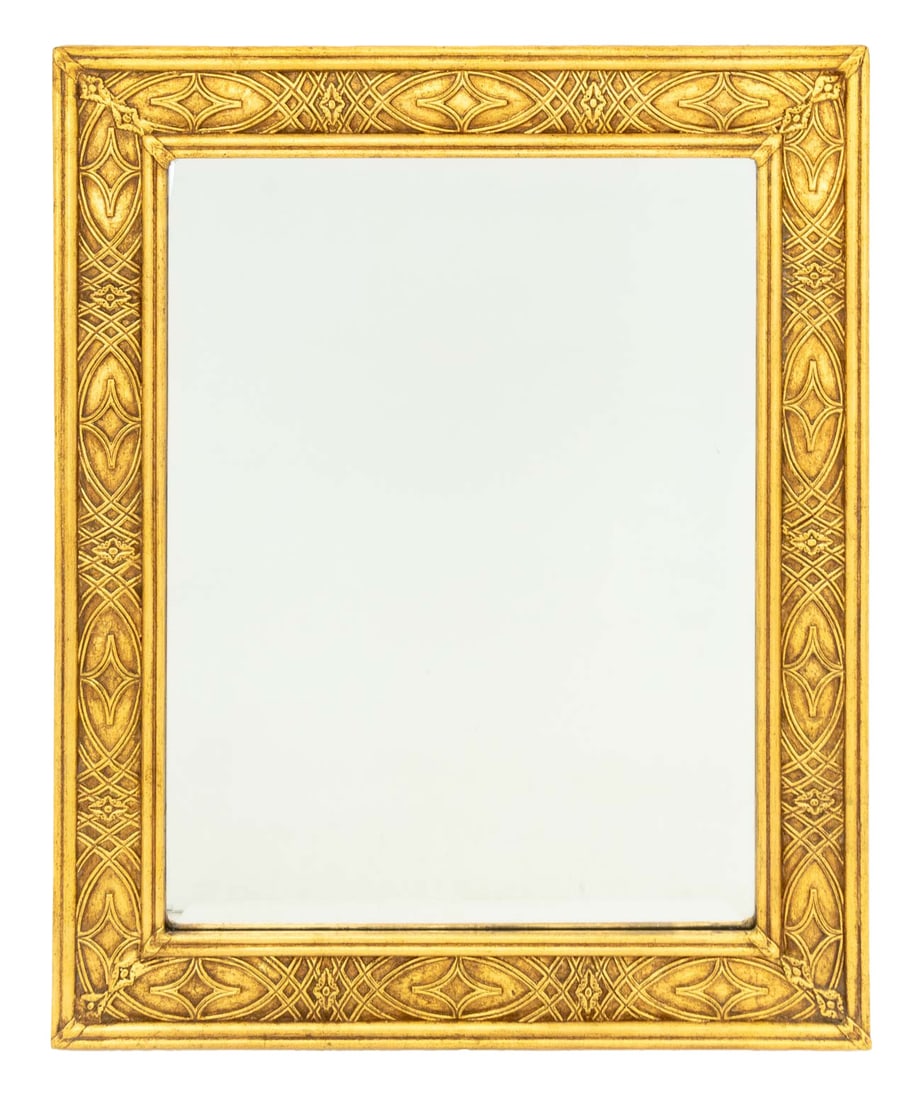 Aesthetic Style Giltwood Framed Beveled Mirror (1 of 6)