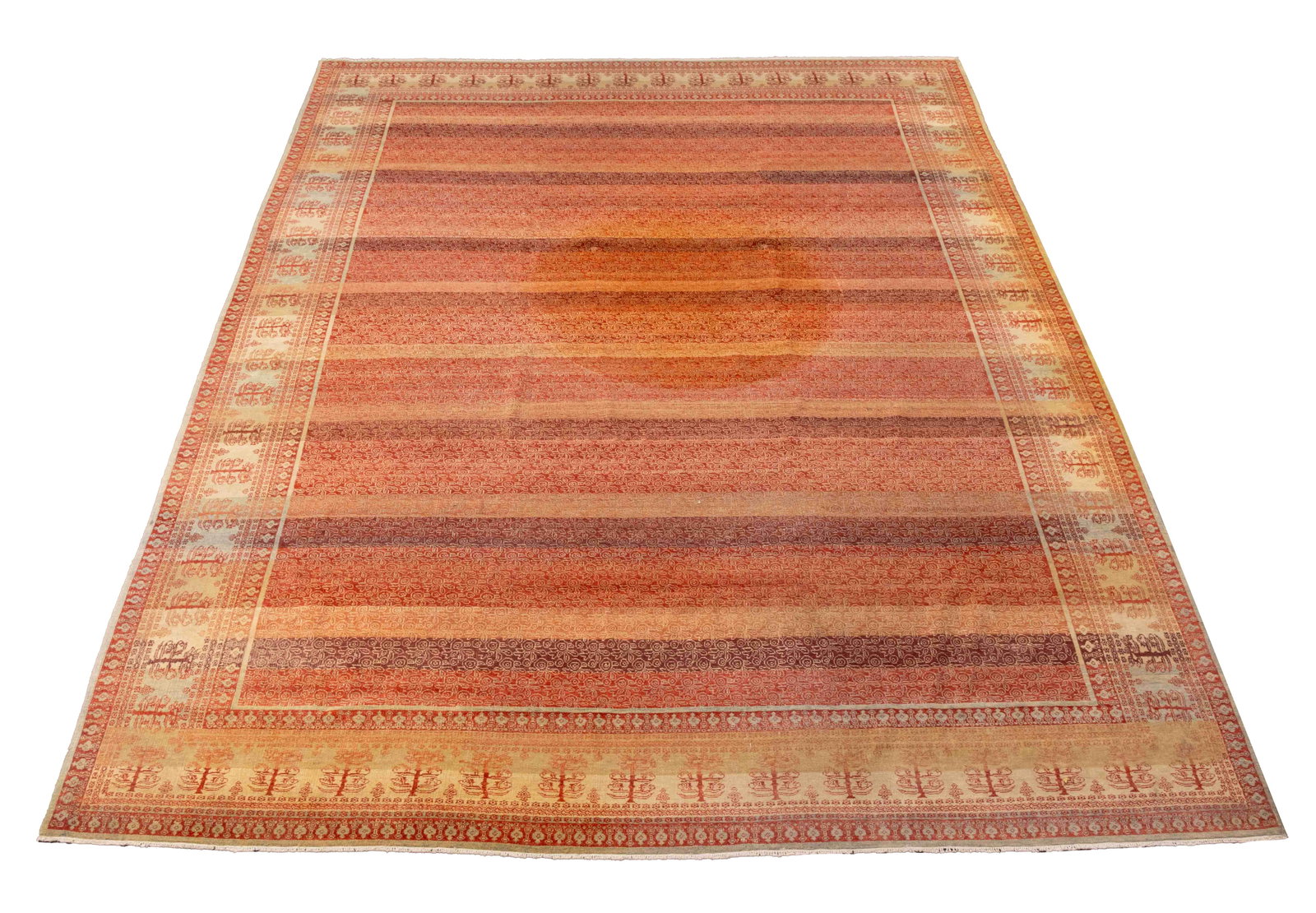 Persian Vegetal Dyed Carpet, 14' x 9' 10" (1 of 9)